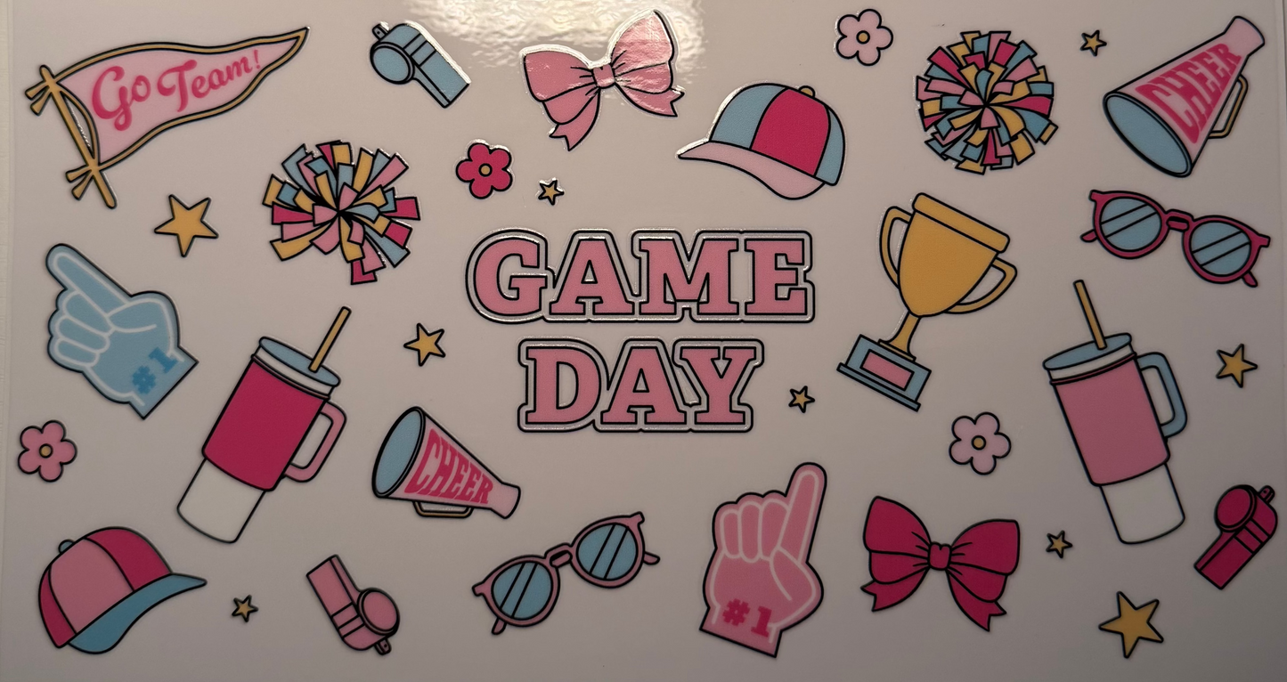 Game Day Cup Decal