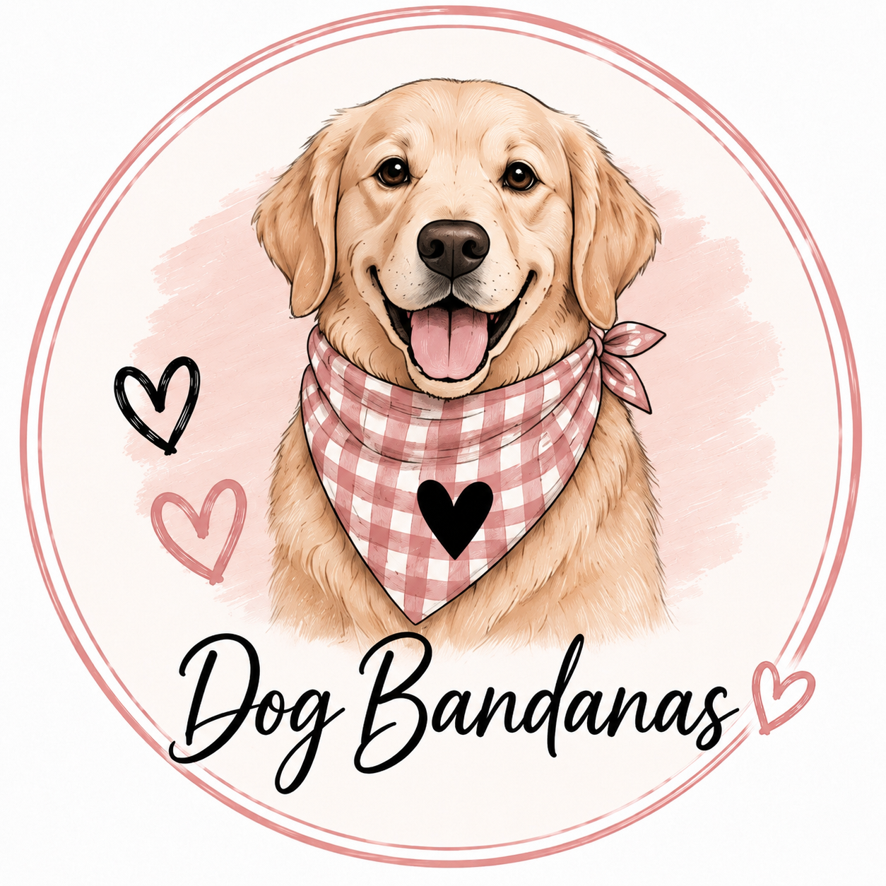 Premade Dog Bandana