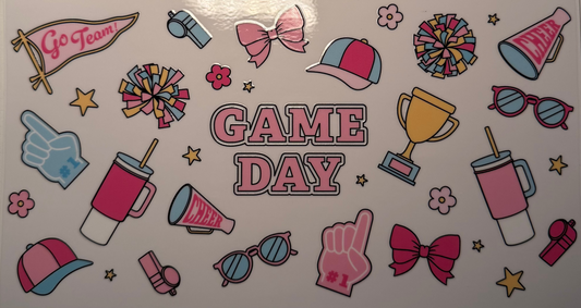 Game Day Cup Decal
